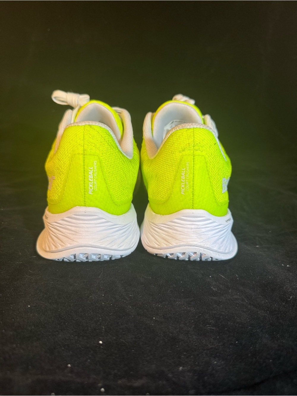 Babolat Jet Mach PKL Women Athletic Shoe - Neon Yellow/White size 9 - Picture 6 of 8